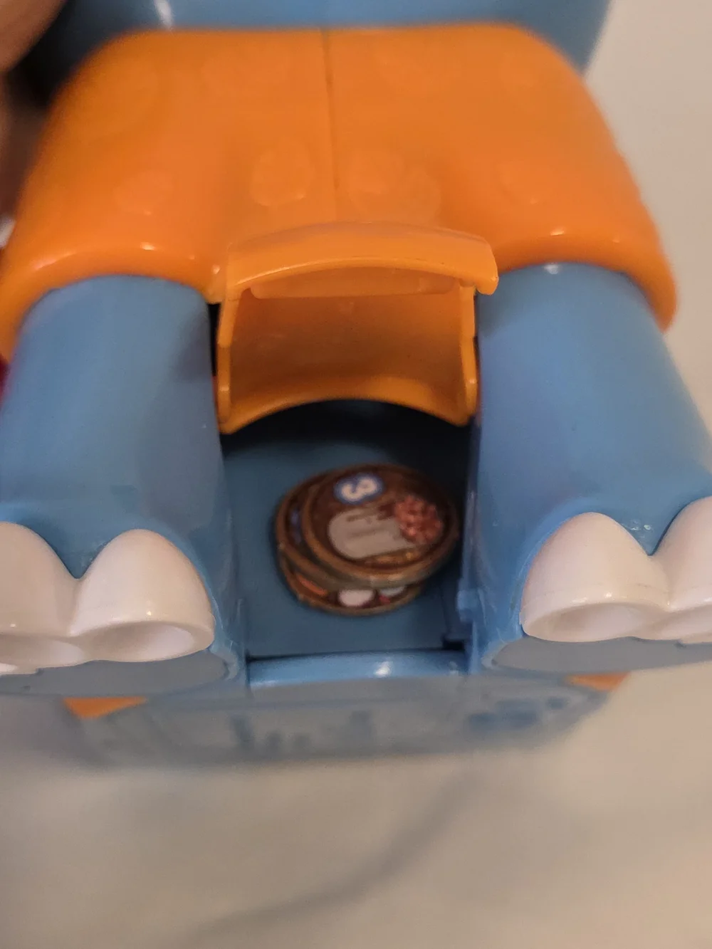 Goliath burping baby